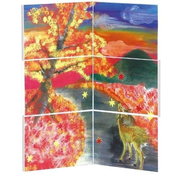 手作りからくり屏風(メール便可) アーテック 伝統工芸 美術 絵本 |  | 02