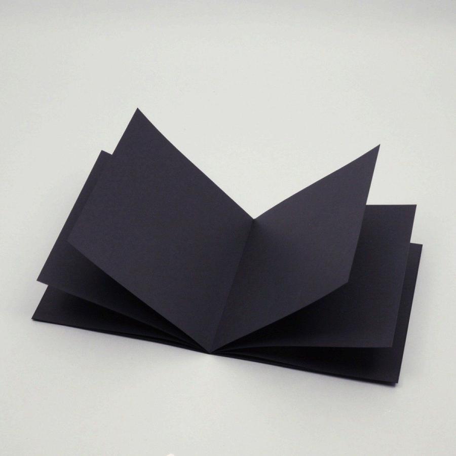 黒い絵本 薄型 正方形(メール便可) 　組立済 |  | 02