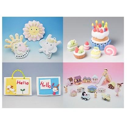 天使のねんど 80g(3個までメール便可) 美術 工作 ねんど クラフト 粘土 軽量 |  | 01