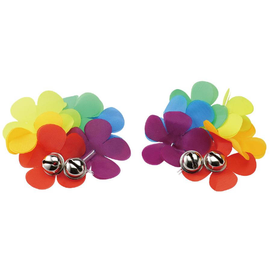 はなのうでわ 小 鈴付 2個組（16個までメール便可)全6色 腕輪