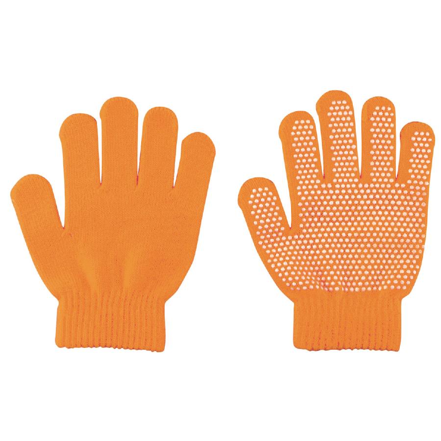 低年向け すべり止め付 カラーのびのび手袋 (8個までメール便可) 全10