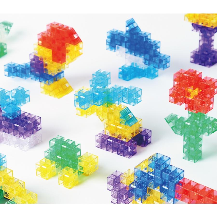 Artecブロックなないろクリアたっぷりセット おもちゃ パズル プレゼント 知育玩具 幼児 子ども artecblock 日本製 アーテック クリスマスプレゼント | アーテックブロック | 10