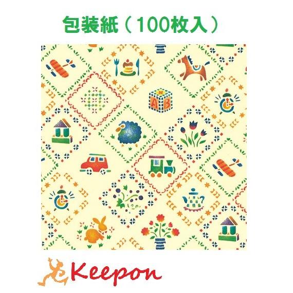 包装紙 ステンシルハウス（100枚入）シモジマ ラッピング用紙 ラッピング用品 ラッピング かわいい｜keepon