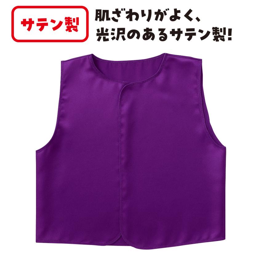 衣装ベース ソフトサテン ベスト Sサイズ(小学校高学年向け)(10個までメール便可) 5色から選択 アーテック 発表会 小学生 子ども 幼稚園 保育園 カラー 衣装 |  | 13