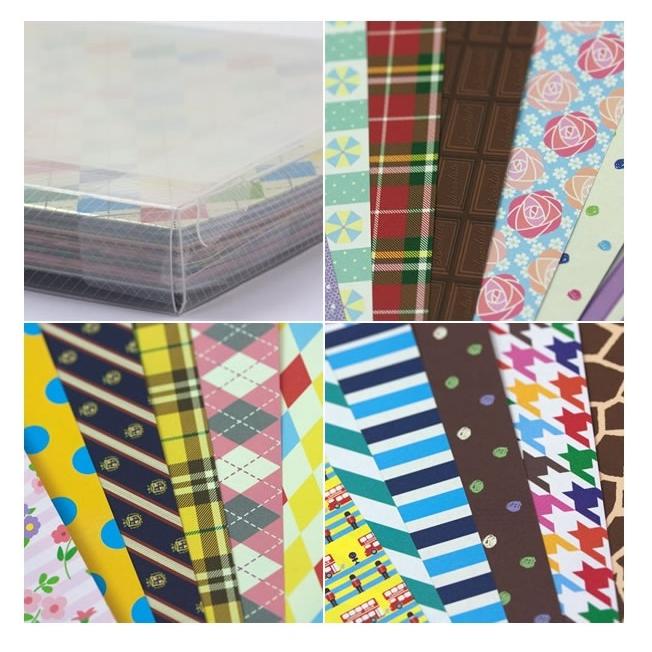 両面ちよがみコレクション 7.5×7.5cm 120枚入（30柄×4枚）(2個まで