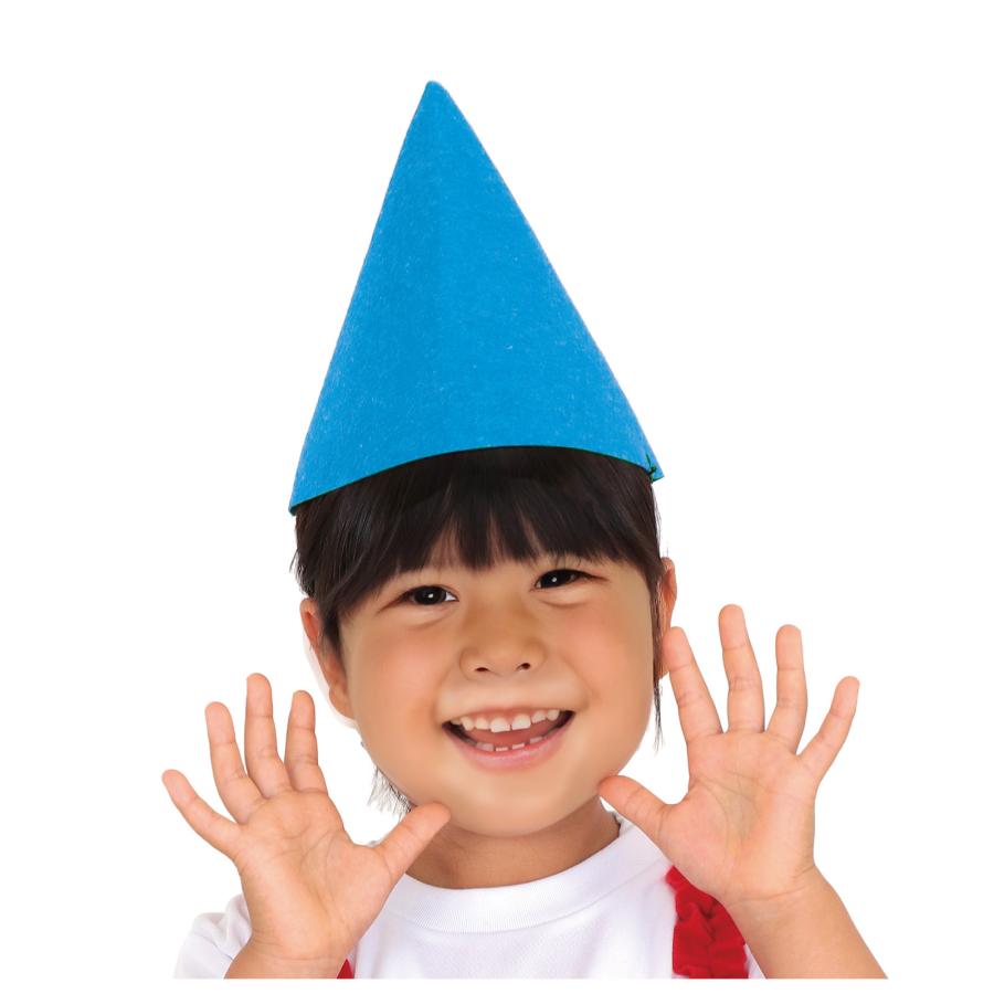 フェルト三角帽子 全3色 (4個までメール便可) アーテック 運動会 帽子 子ども 子供用 幼稚園 保育園 小学校 小学生 赤 青 黄 クリスマスパーティ 誕生日会 |  | 02