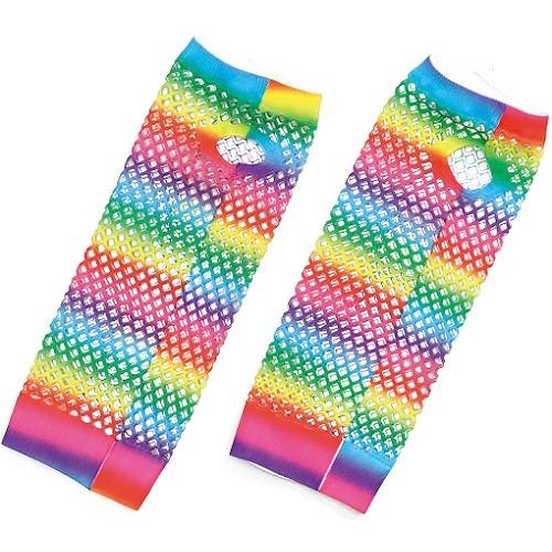 カラーメッシュグローブ　2個組（12個までメール便可) 8色から選択 アーテック 運動会 発表会 学芸会 幼稚園 保育園 子供用 小学生 衣装 |  | 03