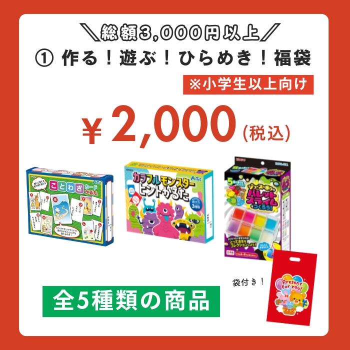 作る！遊ぶ！ひらめき！福袋 小学生以上向け アーテック お正月