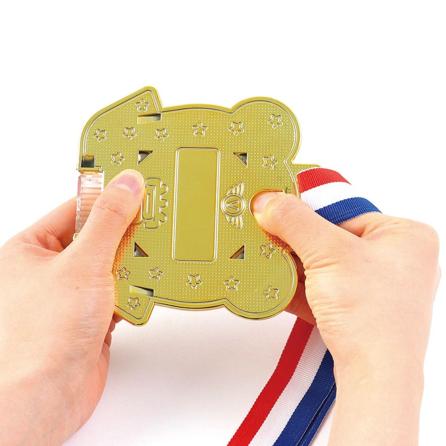 あそべるフォトスタンドメダル (メール便可) アーテック 運動会 体育祭 学校 イベント 子ども 景品 園名 名入れ 幼稚園 保育園 プレゼント アニマルズ フレンズ |  | 07