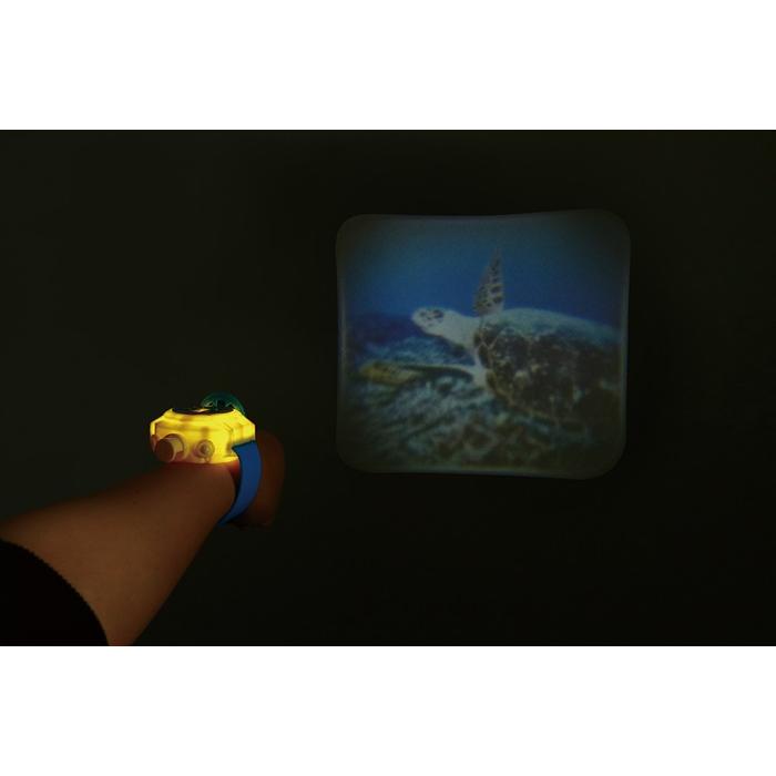 腕時計型 うみのいきものプロジェクター アーテック 海 魚 生き物 観察 壁 家 学習 小学校 小学生 おもちゃ |  | 03