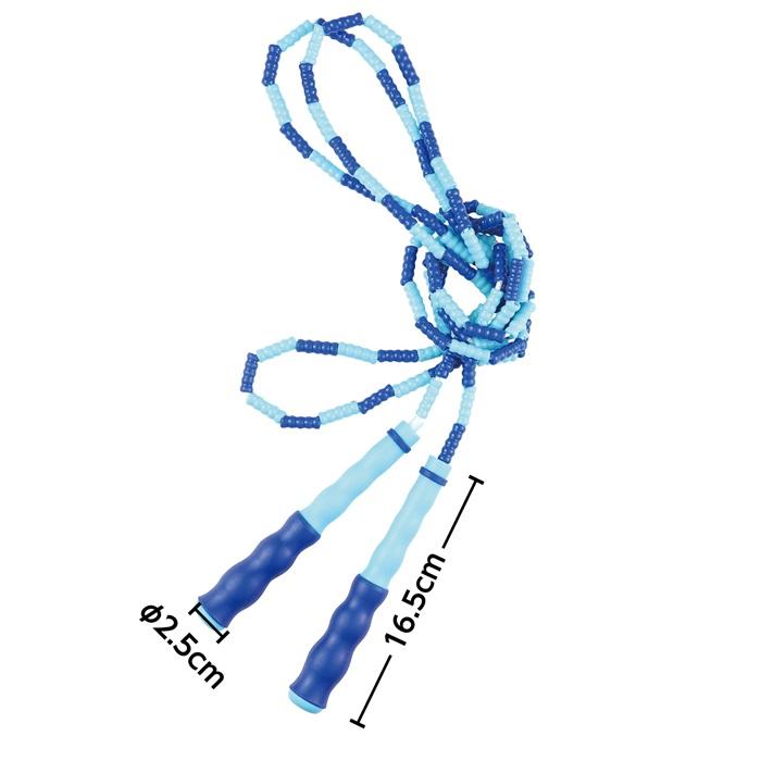 ビーズロープなわとび グリーン ブルー(メール便可) 縄跳び 運動 おもちゃ 学校 アーテック 小学生 学校 |  | 02