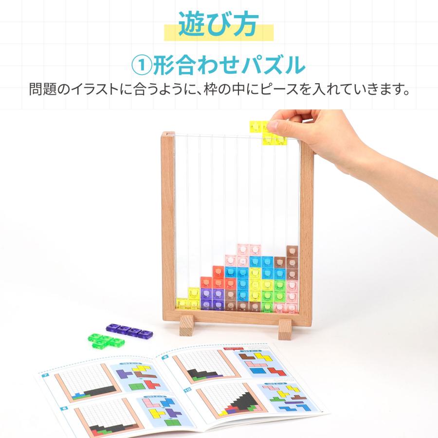 Artec MiraTOY カラフルテトパズル アーテック パズル おもちゃ 学習