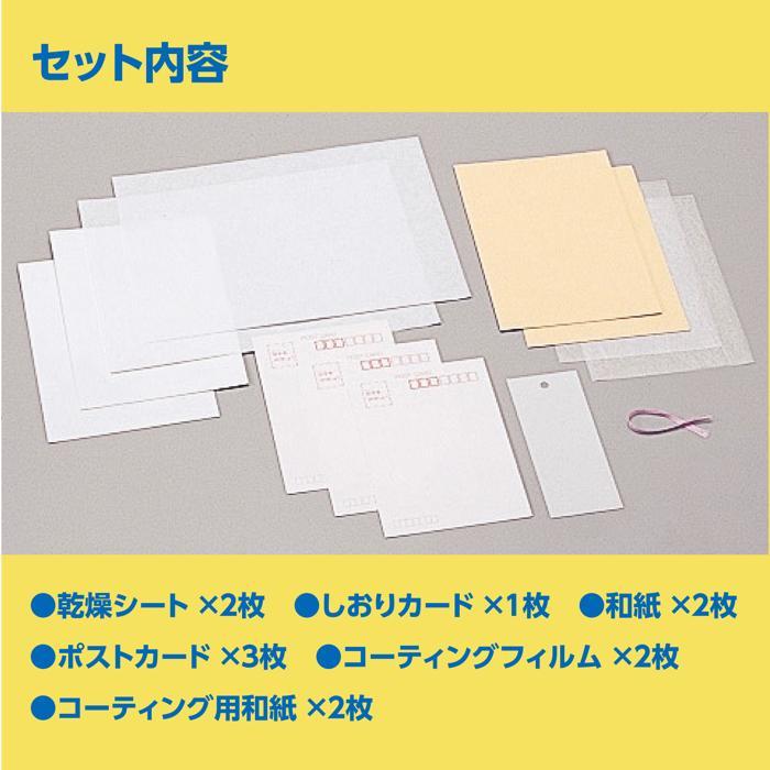 押し花セット(メール便可) 　アーテック キット 押し花 手作り ハンドメイド しおり クラフト 工作 ハガキ ポストカード |  | 03