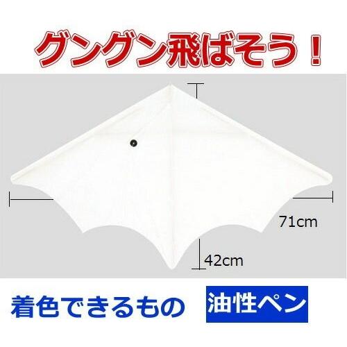 ぐんぐん凧 ビニール製 無着色 アーテック 凧揚げ たこあげ 工作キット 伝承玩具 手作り凧 お正月 お絵かき 2398 キープオンyahoo ショップ 通販 Yahoo ショッピング