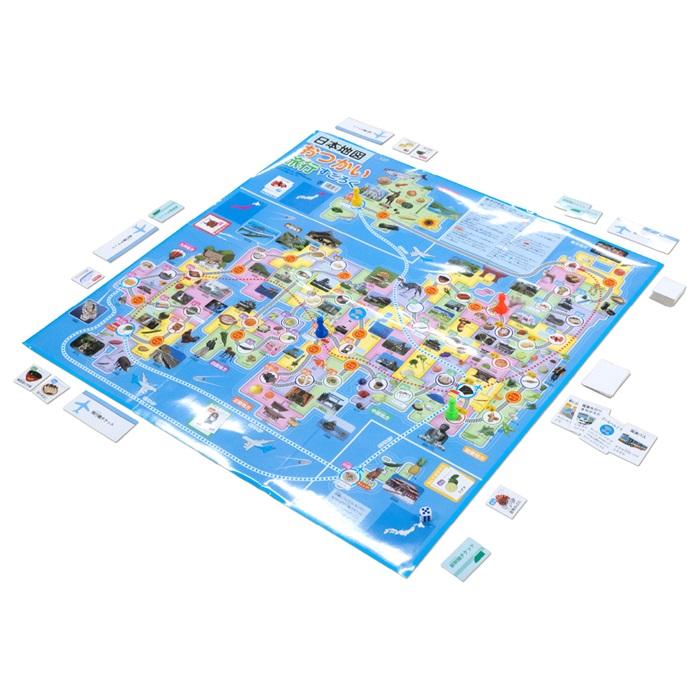 日本地図おつかい旅行すごろく (4個までメール便可)   　アーテック 知育玩具 幼児向けおもちゃ ボードゲーム 双六 小学生 幼稚園 保育園 子ども |  | 06