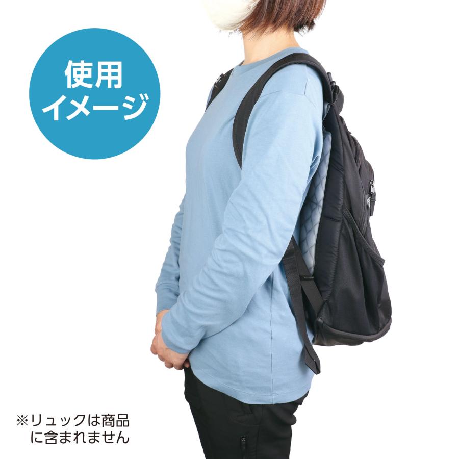 背中ひんやり冷却パッド（PCM）(1個までメール便可) アーテック 夏用 ひんやり 熱中症対策 冷却 熱中症予防 リュック |  | 02