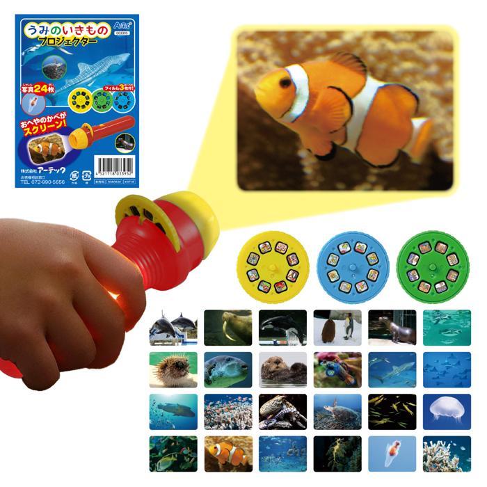 うみのいきものプロジェクター 　アーテック 海 魚 生き物 観察 壁 家 学習 小学校 小学生 |  | 02