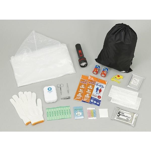 緊急避難セット 20点 アーテック 防災 災害対策 防災用品 非常用トイレ 女性 男性 簡易トイレ 1人用 災害 避難グッズ 救急セット マスク コンパクト 懐中電灯 |  | 07