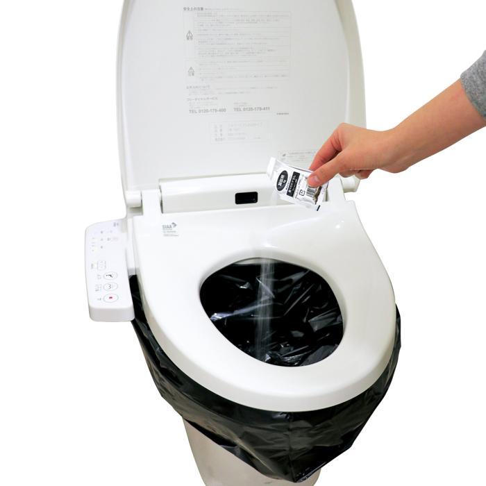 トイレストック1回用ポケットティッシュ付(メール便可) 避難所 防災用品 防災グッズ 避難用品 避難グッズ 携帯用 災害 |  | 14