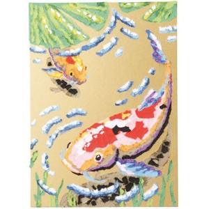 ちぎり絵セット 金色ベース (メール便可) 伝統工芸　工作　デザイン | 