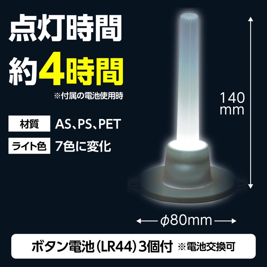 クリスタルランプ　ペットボトル ライト ランプ LED 間接照明 アーテック LED |  | 02
