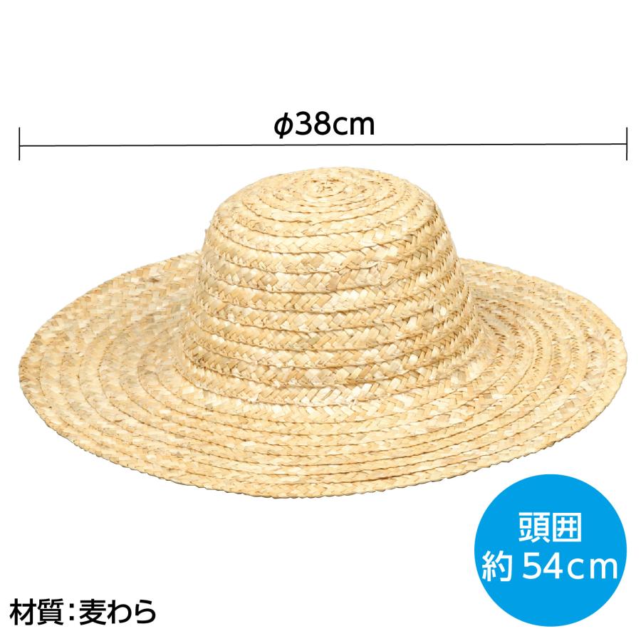 麦わらぼうし 帽子 約53.5cm レギュラー アーテック 運動会 発表会 演技 ダンスグッズ 体育祭 小学校 小学生 幼稚園 保育園 子供用 子ども キッズ |  | 04