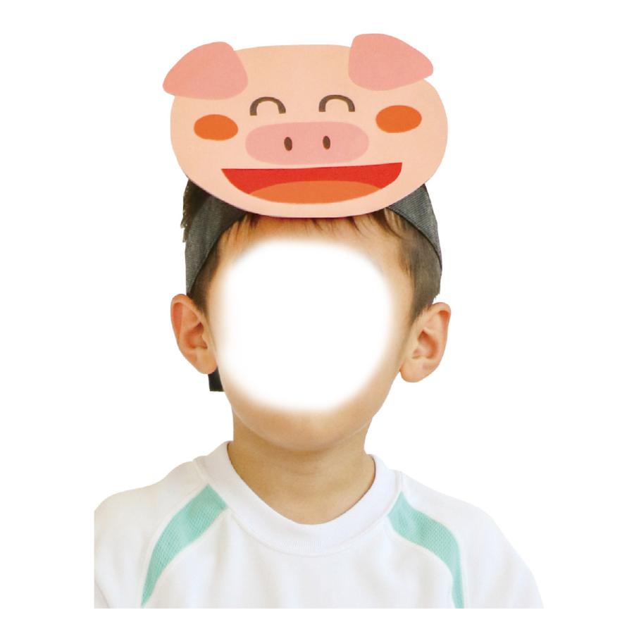 お面用バンド（30個までメール便可) お面 マジックテープ ハチマキ 衣装 発表会 幼稚園 保育園 発表会 演技 手作り |  | 02