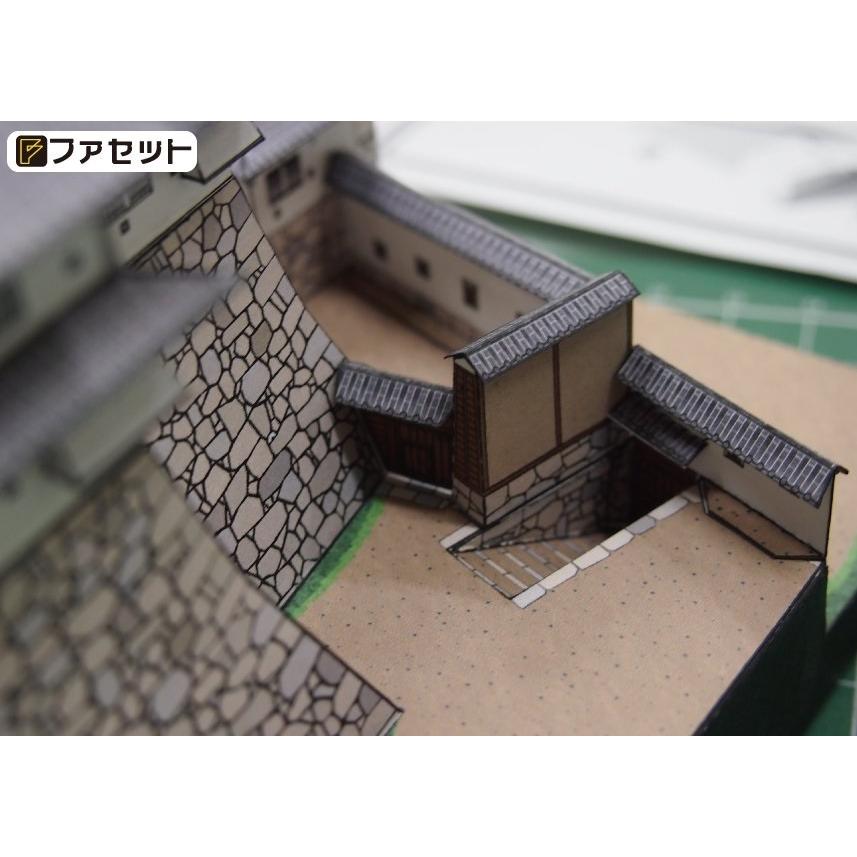 工作キット 国宝 姫路城 ペーパークラフト 1/300 日本名城シリーズNo20