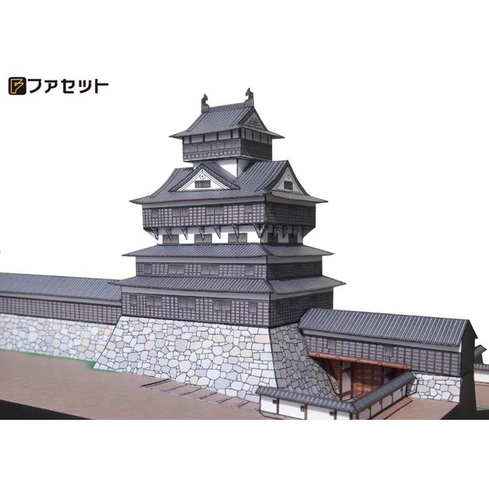 復元 岩国城(12冊までメール便可) 日本名城シリーズNo50 1／300