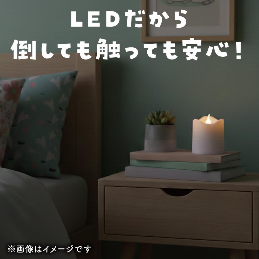 ろうそくライト(電池付)　電球アート ライト ランプ LED 間接照明 アーテック ロウソク キャンドル クリスマス |  | 03