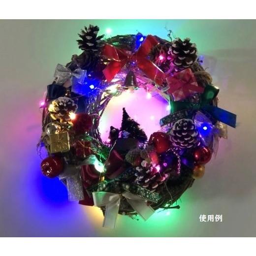 パステルイルミネーションライト 294cm (メール便可) クリスマス 工作 クラフト ハンドメイド 飾り リース ツリー LED カラフル アーテック 照明 装飾 |  | 02