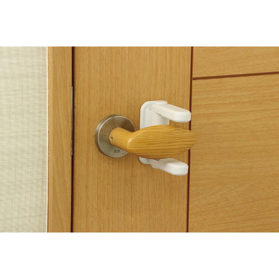 ドアノブストッパー (10個までメール便可) ドアノブ アーテック ストッパー 対策 扉 開閉 防止 赤ちゃん 子ども 固定 |  | 04