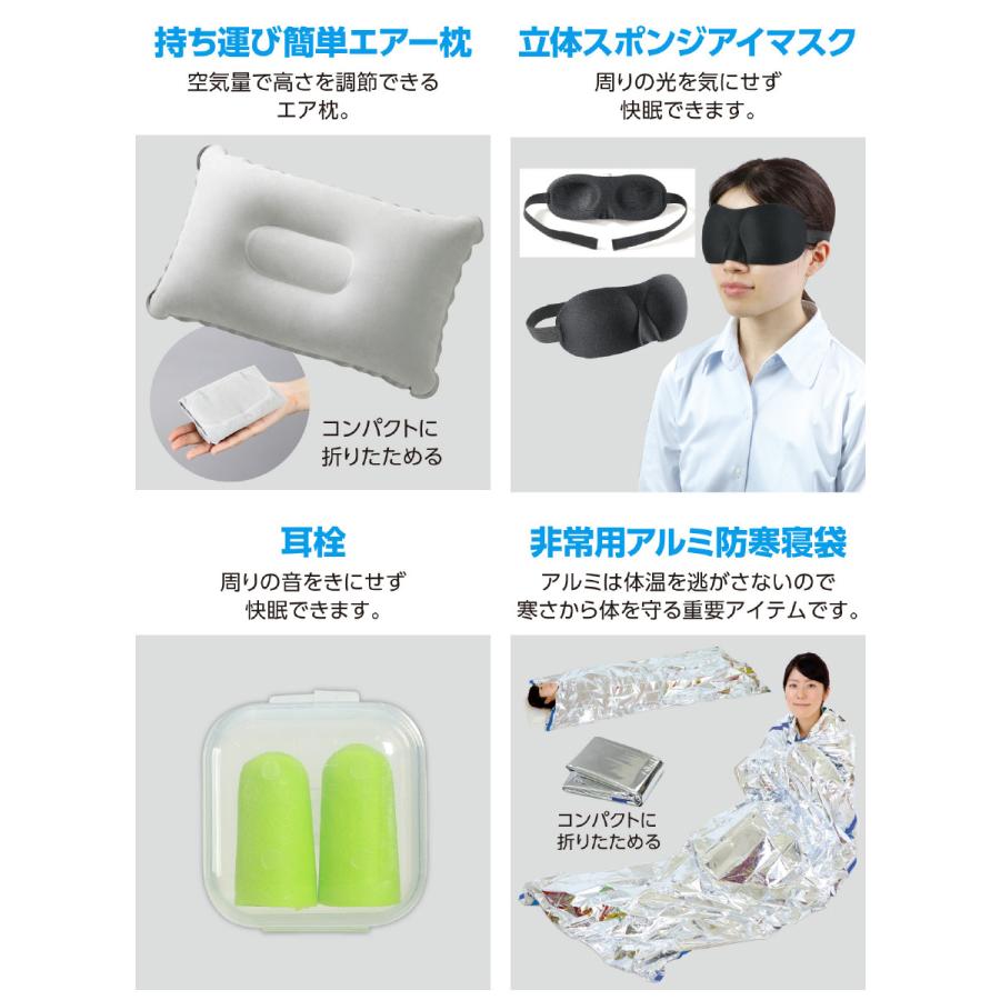 帰宅困難者支援12点セット アーテック 防災 災害対策 防災用品 非常持出袋 1人用 災害 避難グッズ 懐中電灯 救急セット マスク 持ち運び |  | 04