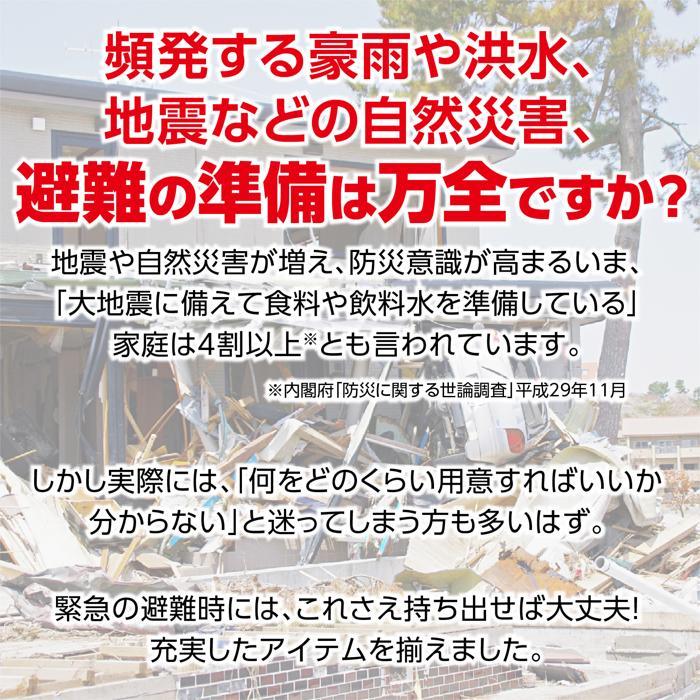 防災セット31点 アーテック 防災用品 枕 ライト 女性 男性 防災リュック 簡易トイレ 非常持出袋 1人用 災害 避難グッズ 懐中電灯 救急セット |  | 02