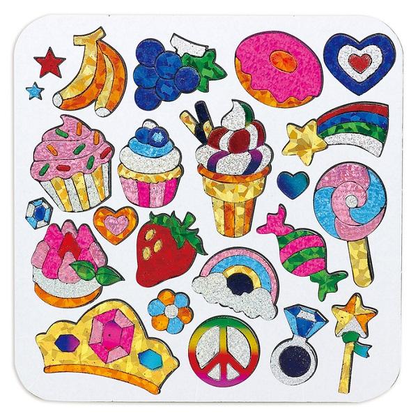 ホイルアート スイーツ&ジュエリー(8個までメール便可) ハンドメイド 作品 塗り絵 ぬりえ キラキラ 可愛い 子ども 簡単 小学生 工作 アーテック |  | 01