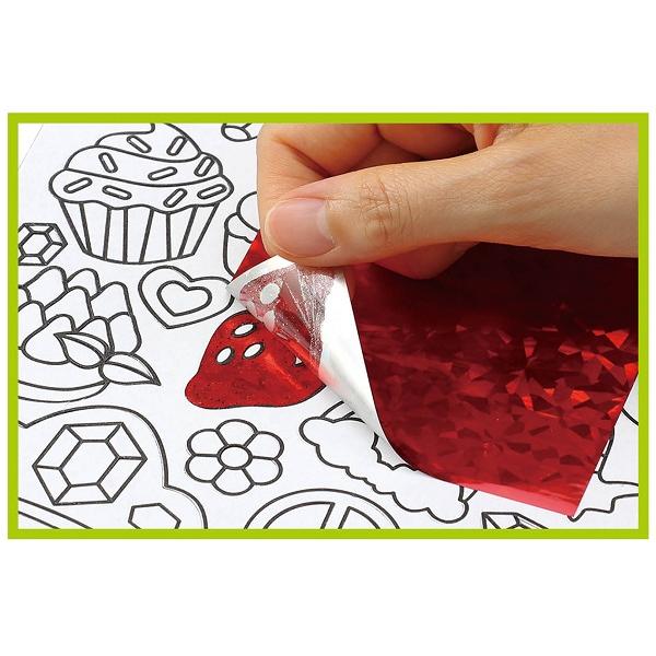 ホイルアート スイーツ&ジュエリー(8個までメール便可) ハンドメイド 作品 塗り絵 ぬりえ キラキラ 可愛い 子ども 簡単 小学生 工作 アーテック |  | 06