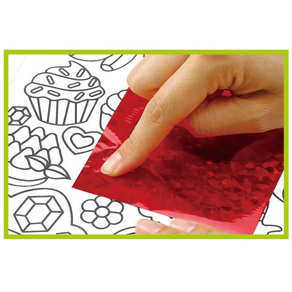 ホイルアート スイーツ&ジュエリー(8個までメール便可) ハンドメイド 作品 塗り絵 ぬりえ キラキラ 可愛い 子ども 簡単 小学生 工作 アーテック |  | 05