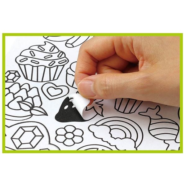 ホイルアート スイーツ&ジュエリー(8個までメール便可) ハンドメイド 作品 塗り絵 ぬりえ キラキラ 可愛い 子ども 簡単 小学生 工作 アーテック |  | 07