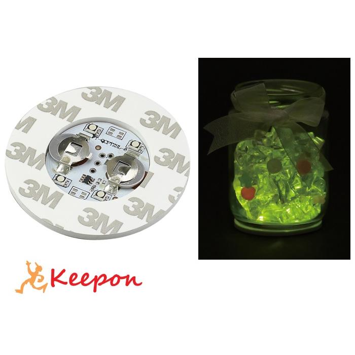 LEDボトルステッカーΦ60mm (ネコポス可) 電球アート ライト ランプ LED 間接照明 アーテック 工作 製作 美術 図工 小学生 中学生 | 