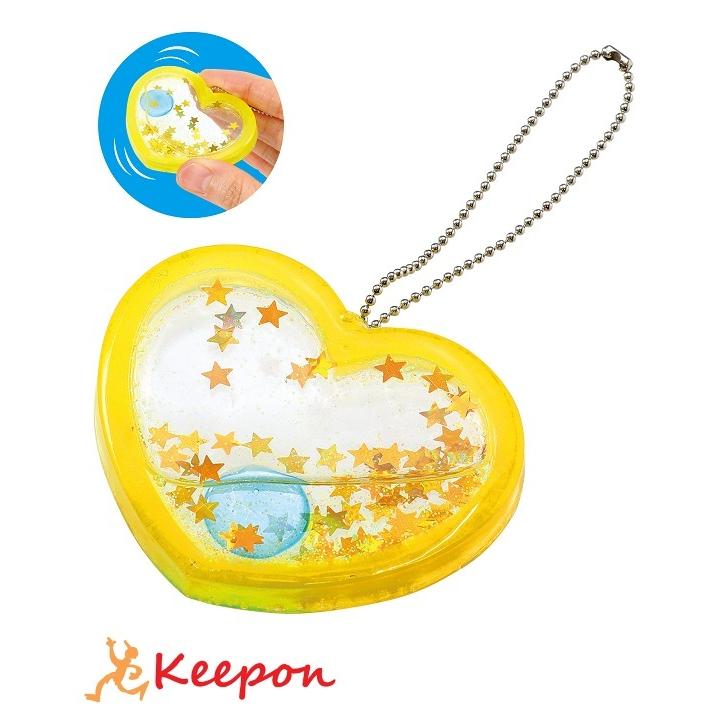 UVレジンクラフトキット ハートシェイカーキーホルダー シリコン型付き