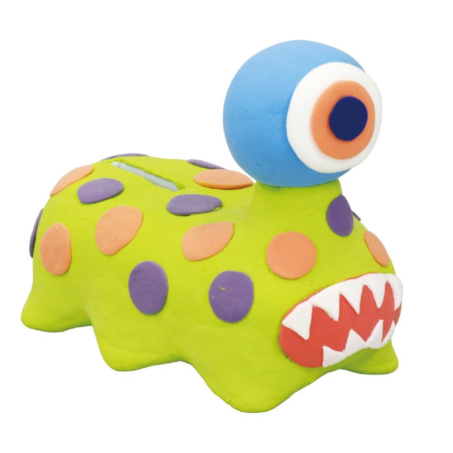 ねんどでつくるモンスター貯金箱 アーテック 粘土 ねんど 工作