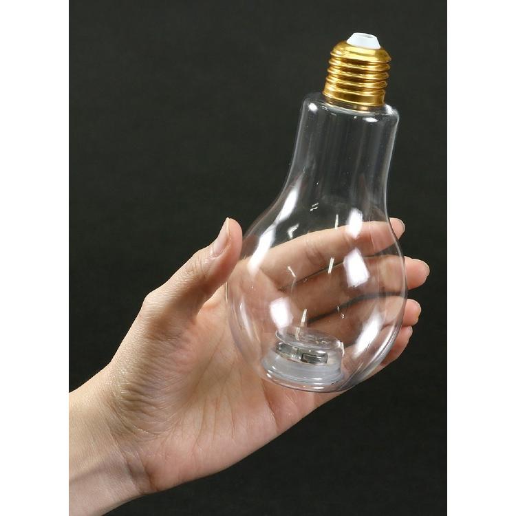 電球ボトルライト 電球アート ライト ランプ LED 間接照明 アーテック インテリア 水 電球 工作｜keepon｜04