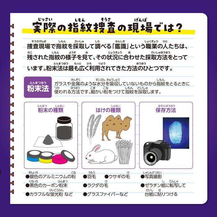実験キット 小学校 犯人を捜せ！ 指紋採取キット アーテック 簡単本格捜査キット 夏休み 自由研究 実験キット 科学工作 てのひら実験室 (10個までネコポス可) |  | 04