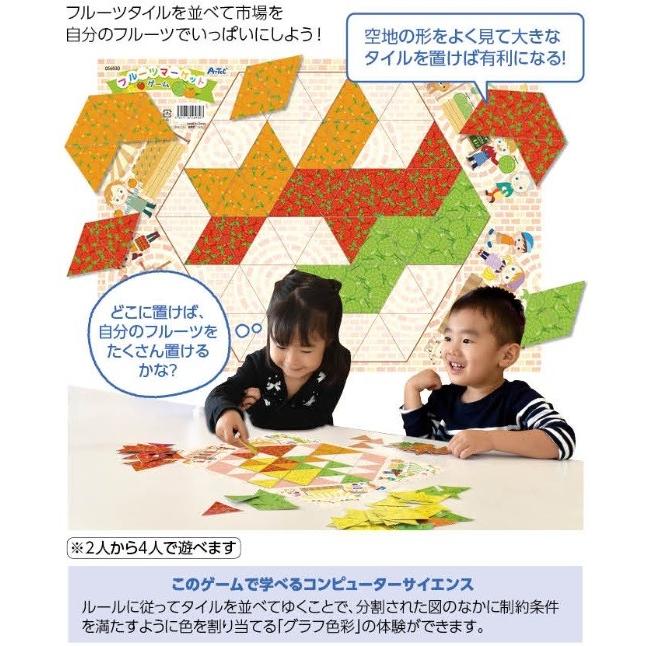 フルーツマーケットゲーム 5個までメール便可能 アーテック 知育玩具 幼児向けおもちゃ ボードゲーム 双六 すごろく キープオンyahoo ショップ 通販 Yahoo ショッピング