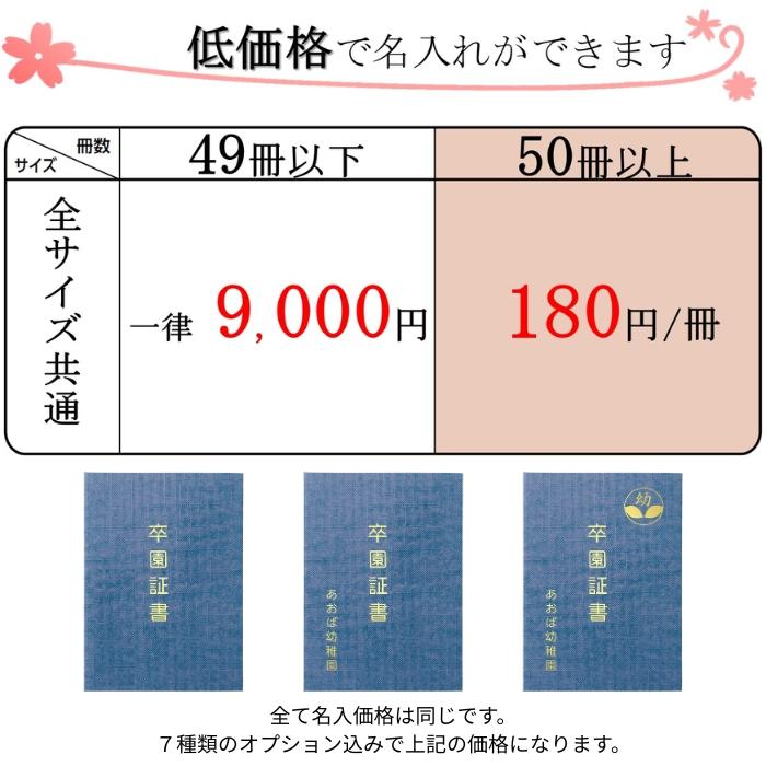 名入れ可 証書ファイル 高級布張風 中(片面A4) 無地 証書ホルダー 証書ケース 証書入れ 卒業証書 卒園証書 卒業式 卒園式 小学校 中学校 幼稚園 保育園 |  | 05