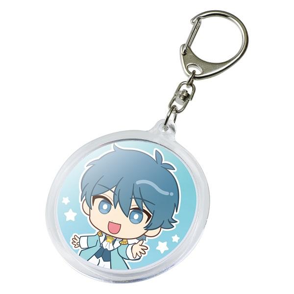クリアキーホルダー 丸 (メール便可) 推し活グッズ うちわ