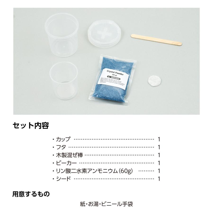 青い宝石結晶キット アーテック ガールズクラフト 夏休み 冬休み 工作 自由研究 女の子 男の子 ワークショップ 小学生 男の子 女の子 |  | 03