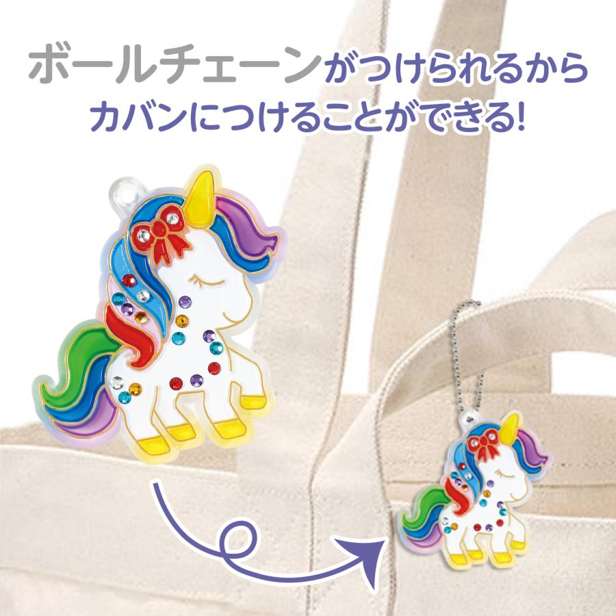 ぬりえフレームチャームキット ユニコーン (メール便可) アーテック ガールズクラフト 手作り 工作 自由研究 女の子 キット 夏休み工作 小学生 キーホルダー |  | 03