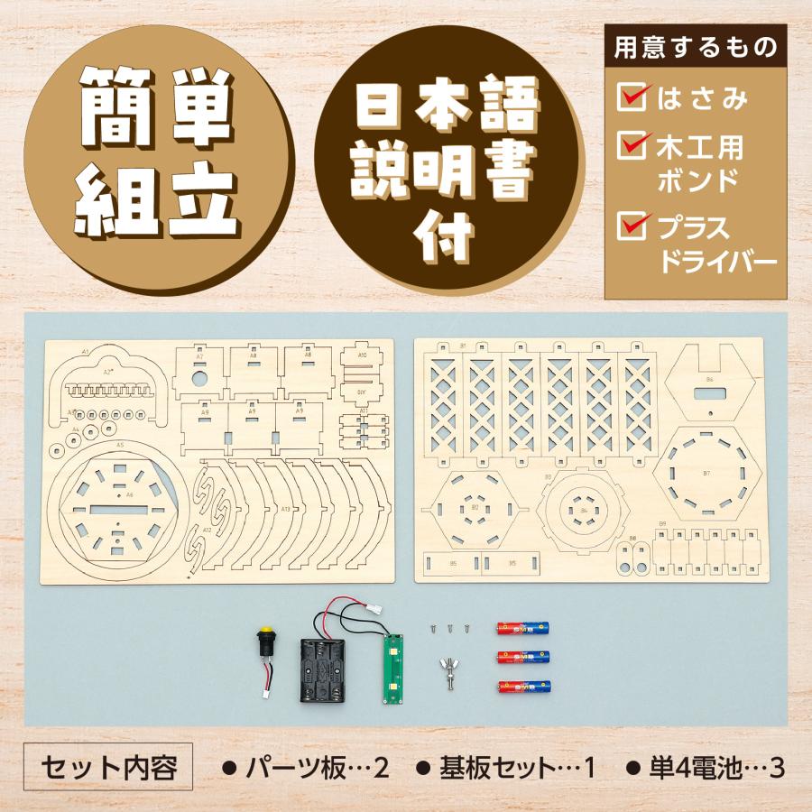 木製キャンプ ランタンクラフトキット (1個までメール便可) アーテック 夏休み工作 キット 小学生 工作キット 木工工作 中学生 |  | 03