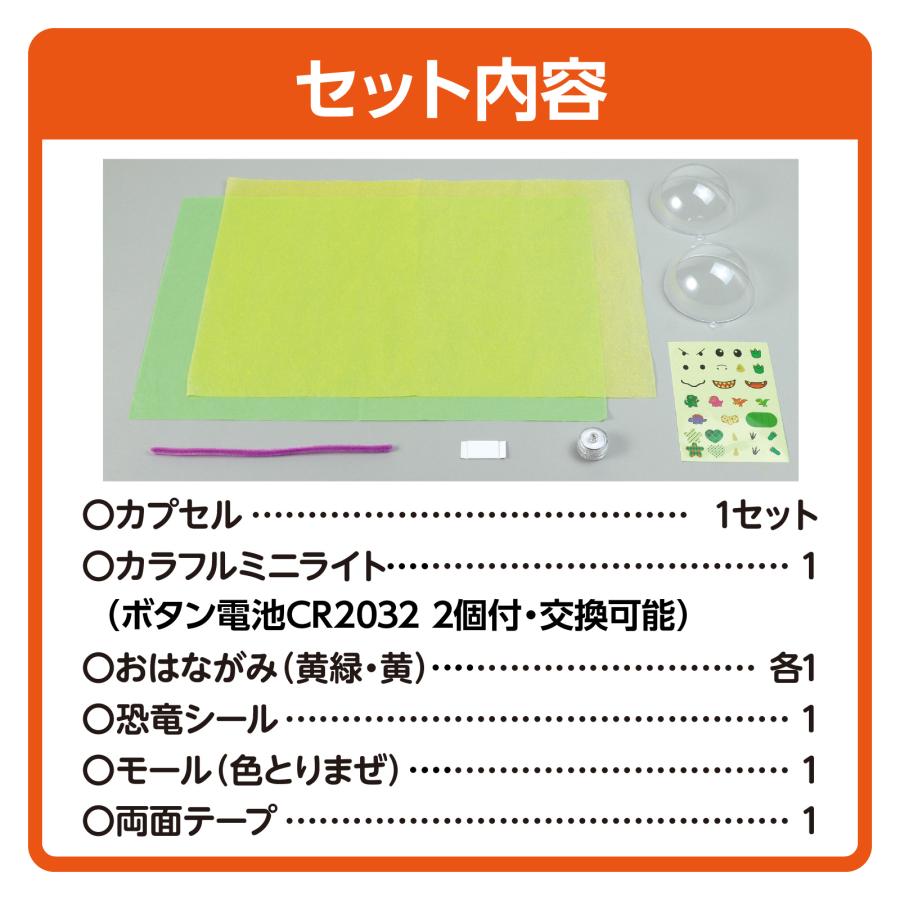 カプセルランタン 恐竜 アーテック 玩具 おもちゃ 小学生 子ども 夏休み工作キット 男の子 |  | 06